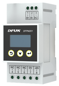 DFPM201 Multi Channel DC Energy Meter Para sa Telecom Tower Base